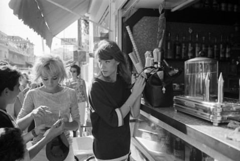 Sylvie Vartan et Françoise Hardy, 1963