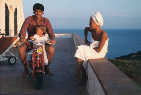 Alain Delon et son fils Anthony