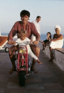 Alain Delon et son fils Anthony