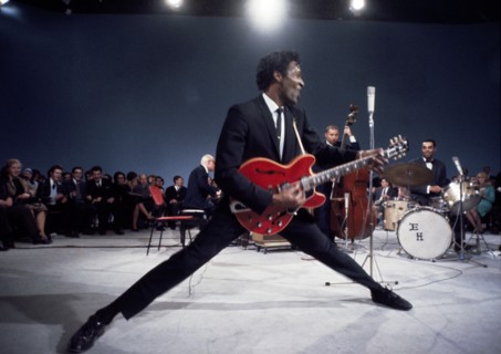 Chuck Berry en concert à Atlanta