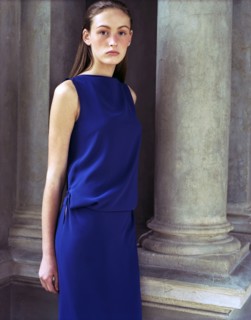 Mannequin habillée en Jil Sander
