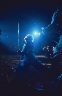 Johnny Hallyday sur scène
