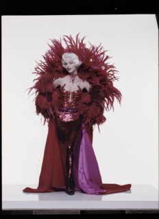 Eva Herzigova en Mugler