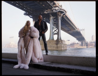 Thierry Mugler et Jerry Hall