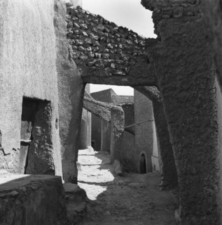 Ruelles dans la cité de Ghardaïa, dans le M'zab, en Algérie