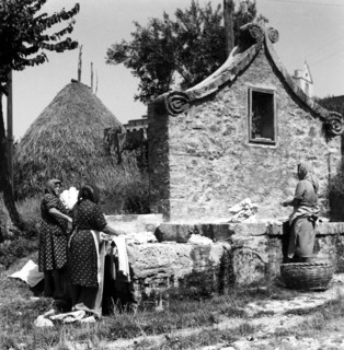 Village près d'Assise, en Italie