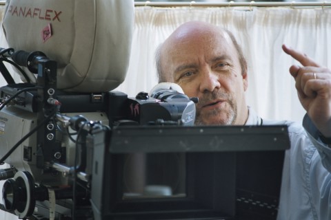 Jean-Paul Rappeneau on the set of 'Bon Voyage'