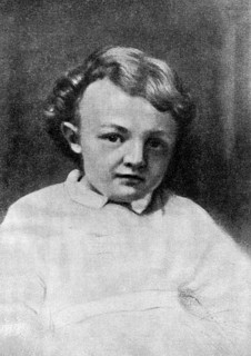 Photographical portrait of Lenin Vladimir Ilitch as a child, aged 5