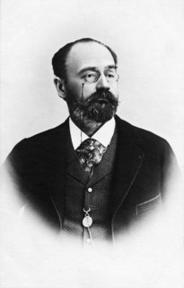 Portrait of French writer Emile Zola
Photograph