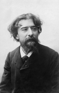 Portrait of French writer Alphonse Daudet