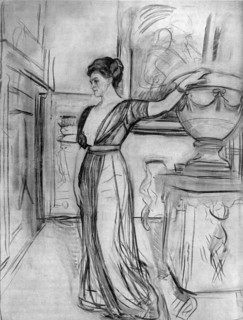 Serov, Portrait of Grand Duchess Sherbatova