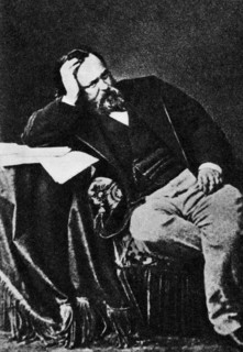 Portrait of Hertzen Alexandr in 1860