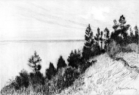 Perepletchikov, On the banks of the Severnaya Dvina river