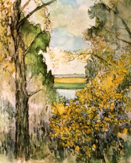 Borisov-Musatov, Hazelnut Bush