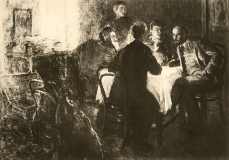 Lenin meeting the Social-Democrats (1900)