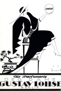 Réclame pour les parfums Gustav Lohse