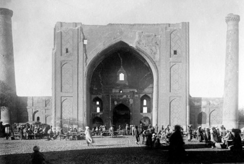 Samarcande, La madrassa (école religieuse) Oulang-Bek