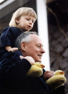 Oskar Lafontaine et son fils Carl-Maurice