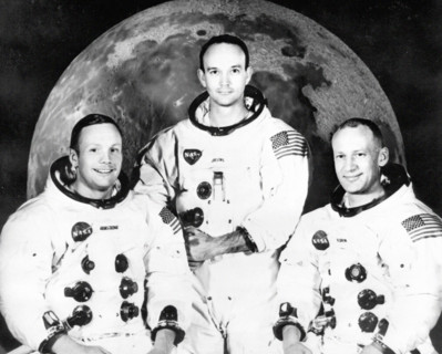 Neil Armstrong, Michael Collins et Edwin Aldrin