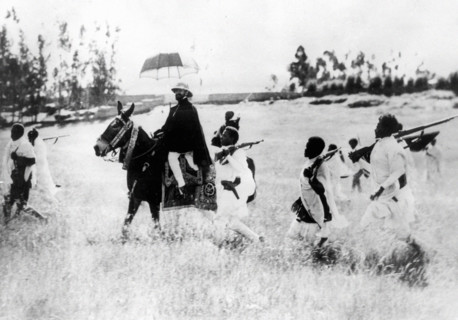 Hailé Selassié entre en guerre en 1935