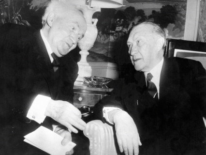 Rencontre entre Ben Gourion et Konrad Adenauer, 1960