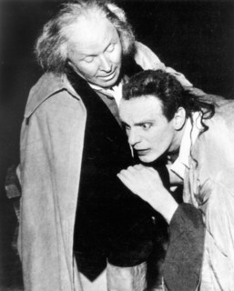 Les comédiens allemands Gustaf Gründgens et Hans Schalla, 1951
