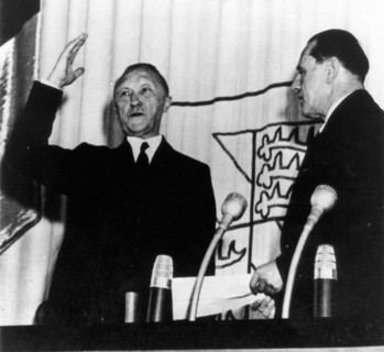 Konrad Adenauer et Erich Köhler, 1949