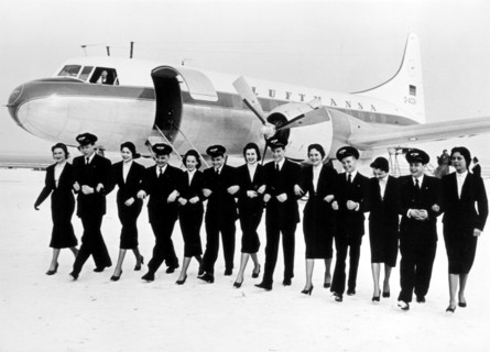 Le "Convair CV 340" de la Lufthansa, en 1955