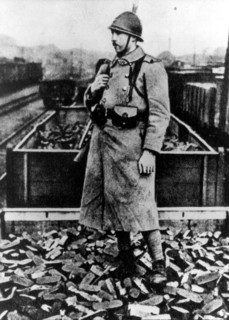 La région de la Ruhr, sous occupation française