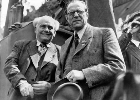 Wilhelm Pieck et Otto Grotewohl