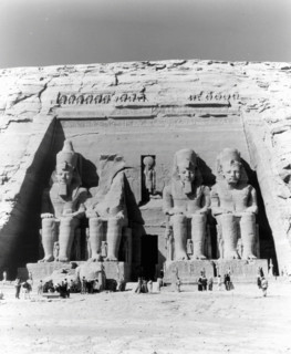 Le temple de Ramsès à Abou Simbel, 1964