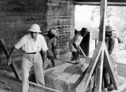 Albert Schweitzer au Gabon, 1960