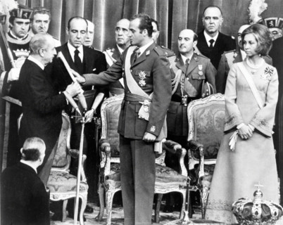 Intronisation du roi Juan Carlos Ier