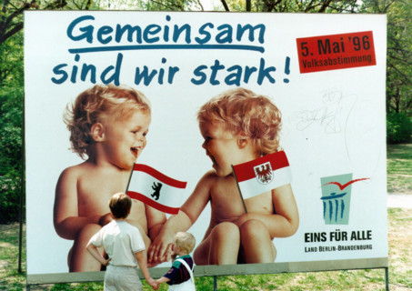 Fusion des länder de Berlin et Brandenburg, 1996