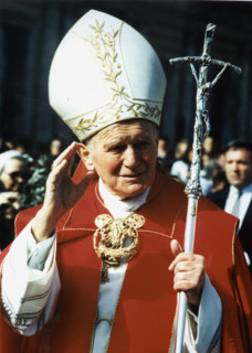 Le pape Jean-Paul II