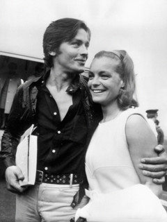 Alain Delon et Romy Schneider, 1968
