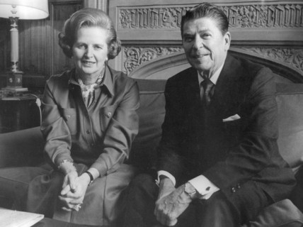 Margaret Thatcher et Ronald Reagan (1978)