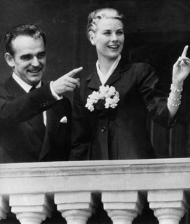 Grace Kelly et Rainier de Monaco, 1956