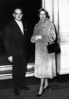 Grace et Rainier à Londres, 1957