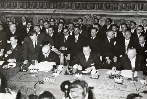 Signature du Traité de Rome, 1957