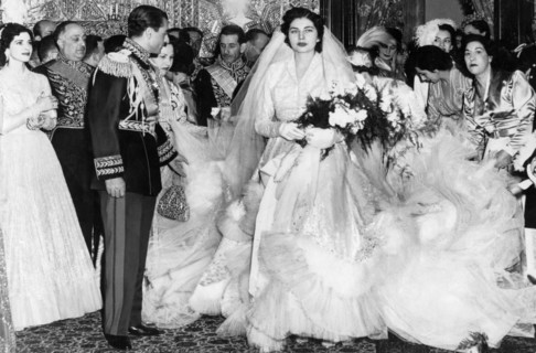 Mariage de Mohammed Reza Shah Pahlavi et et de Soraya Esfandiary