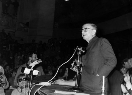Jean-Paul SARTRE, Paris, 1968