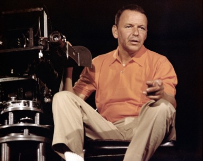 Frank SINATRA filming