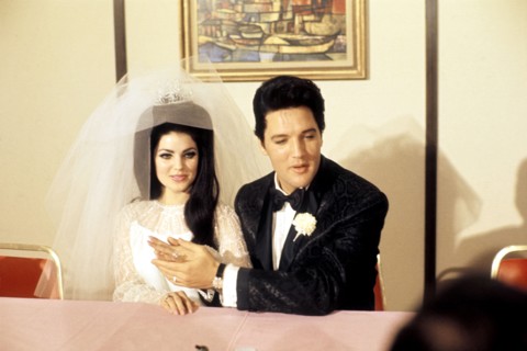Wedding Priscilla BEAULIEU and Elvis PRESLEY, Las Vegas 1967