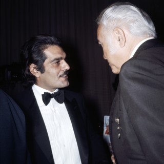 Omar SHARIF receives the Bambi, 1969