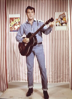 Elvis PRESLEY with guitar