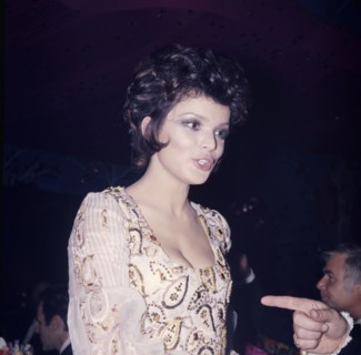 Uschi Glas at the Filmball in Munich 1971