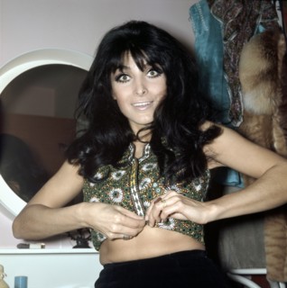 Dunja RAJTER, at home in 1970