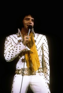 Elvis PRESLEY on stage