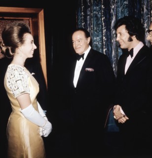 Prinzessin ANNE von England, Bob HOPE und Tom JONES, 1970